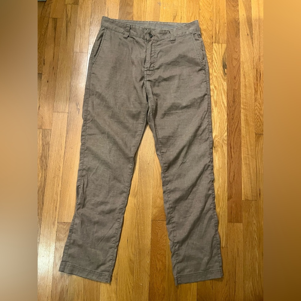 Prana Men's Brown Khaki Pants